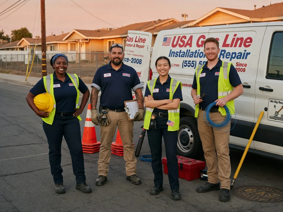 Gas Line Installation company in Seanor, PA